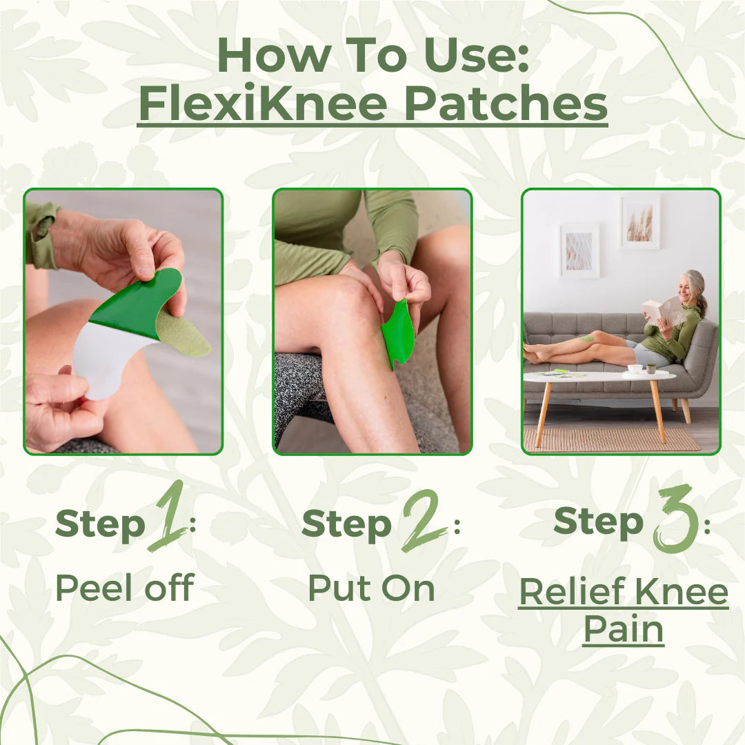 FlexiKnee - Doğal Diz Ağrısı Bantları